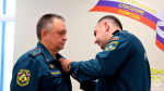 Начальник Главного управления МЧС России по Запорожской области Дмитрий Кучерков вручил ведомственные награды личному составу