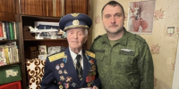 В честь 80-летия Великой Победы первый заместитель руководителя Следственного комитета России по Запорожской области торжественно вручил памятные медали ветеранам ВОВ - Следственный комитет