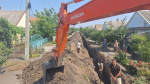 В Мелитополе ремонтируют водопровод по улице Крымской.