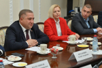 Мелитополь поздравил Рязань с 930-летием.