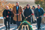 На мемориальном комплексе Место прорыва линии Вотан в селе Мордвиновка состоялась торжественно-траурная церемония перезахоронения останков советских воинов, павших при обороне Мелитополя в годы Великой Отечественной войны.