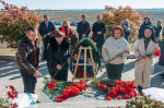 На мемориальном комплексе Место прорыва линии Вотан в селе Мордвиновка состоялась торжественно-траурная церемония перезахоронения останков советских воинов, павших при обороне Мелитополя в годы Великой Отечественной войны.