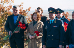 На мемориальном комплексе Место прорыва линии Вотан в селе Мордвиновка состоялась торжественно-траурная церемония перезахоронения останков советских воинов, павших при обороне Мелитополя в годы Великой Отечественной войны.