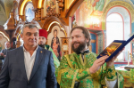 Глава городского округа Мелитополь вместе с представителями администрации, депутатами и горожанами принял участие в панихиде по усопшим воинам-освободителям, которая прошла в Соборе святого благоверного князя Александра Невского.