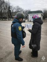 Инспекторы государственного пожарного надзора МЧС России по Запорожской области напоминают о правилах пожарной безопасности в зимний период