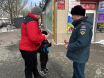 Инспекторы государственного пожарного надзора МЧС России по Запорожской области напоминают о правилах пожарной безопасности в зимний период