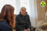 Сотрудники администрации городского округа Мелитополь совместно с депутатами Мелитопольского городского Совета поздравили ветерана Великой Отечественной войны Владимира Николаевича Капитонова с Днем защитника Отечества.