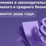 Напоминаем о значимых для бизнеса изменениях в законодательстве, которые вступили в силу с 1 марта. - Город округ Мелитополь
