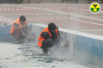 В Мелитополе стартовала реконструкция фонтана на площади Победы.