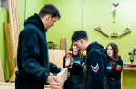 Творчество с пользой: столярный мастер-класс прошёл для активистов из Бердянского района