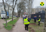 В Мелитополе продолжаются работы по благоустройству.