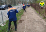 В Мелитополе продолжаются работы по благоустройству.