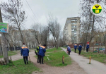 В Мелитополе продолжаются работы по благоустройству.
