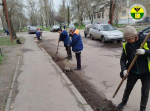 В Мелитополе продолжаются работы по благоустройству.