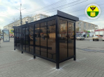 В Мелитополе на улице Кирова установили новый остановочный комплекс.