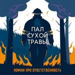 Большинство природных пожаров происходят по вине человека