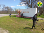 В Кирилловском сельском поселении продолжаются работы по благоустройству общественных территорий.