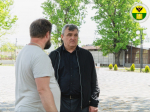 Глава городского округа Мелитополь проинспектировал второй этап благоустройства парка участников СВО.