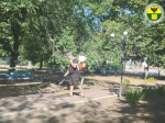 В городском округе Мелитополь продолжаются работы по приведению в порядок общественных пространств.