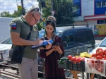 В Мелитополе продолжают работу специалисты отдела муниципального контроля в сфере благоустройства.