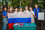 Продолжаем делиться с вами моментами празднования Дня Государственного флага Российской Федерации